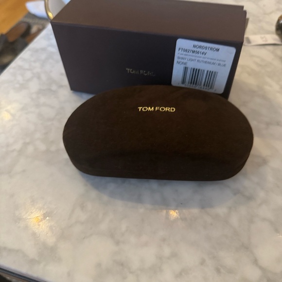 Tom Ford Silver Aviator Sunglasses - Picture 7 of 8